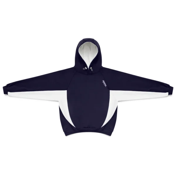 A Mertra Bigstep Hood (Navy / White)